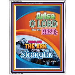 ARISE O LORD   Printable Bible Verses to Frame   (GWABIDE 7240)   