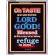 THE LORD IS GOOD   Framed Bible Verse   (GWABIDE 7405)   