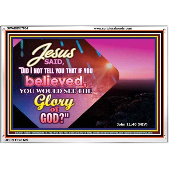 BELIEVE   Bible Verses Frame Online   (GWABIDE7604)   