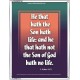 THE SONS OF GOD   Christian Quotes Framed   (GWABIDE 762)   
