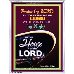 THE HOUSE OF THE LORD   Contemporary Christian Paintings Frame   (GWABIDE 7636)   