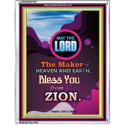 THE MAKER OF HEAVEN AND EARTH   Contemporary Christian Poster   (GWABIDE 7637)   