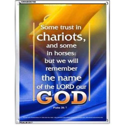 TRUST IN THE LORD   Christian Quote Frame   (GWABIDE 768)   "16X24"