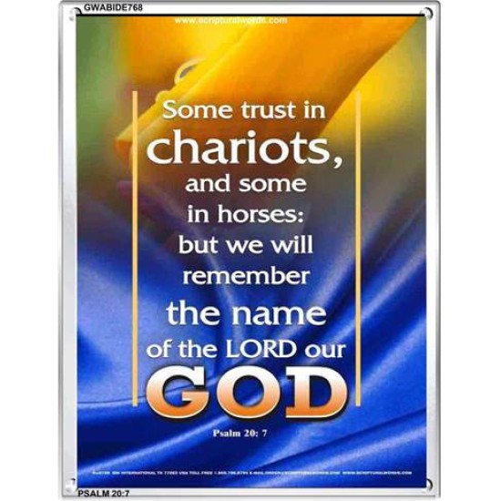 TRUST IN THE LORD   Christian Quote Frame   (GWABIDE 768)   