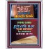WORDS OF GOD   Bible Verse Picture Frame Gift   (GWABIDE 7724)   "16X24"