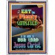 YOU SHALL EAT IN PLENTY   Bible Verses Frame for Home   (GWABIDE 8038)   