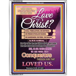 THE LOVE OF CHRIST   Contemporary Christian Wall Art   (GWABIDE 8182)   