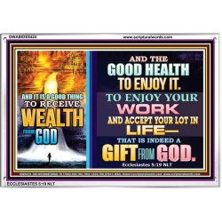WEALTH FROM GOD   Art & Dcor Framed   (GWABIDE8424)   