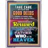 YOUR FATHER WHO IS IN HEAVEN    Scripture Wooden Frame   (GWABIDE 8550)   "16X24"