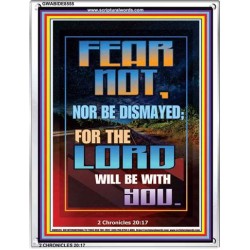THE LORD WILL BE WITH YOU   Encouraging Bible Verses Framed   (GWABIDE 8555)   