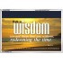 WALK IN WISDOM   Bible Verse Wall Art   (GWABIDE865)   "24X16"