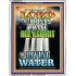 THE LIVING WATER   Bible Scriptures on Forgiveness Frame   (GWABIDE 8775)   "16X24"