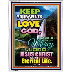 THE MERCY OF OUR LORD JESUS CHRIST   Contemporary Christian poster   (GWABIDE 8814)   