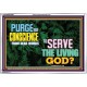 SERVE THE LIVING GOD   Religious Art   (GWABIDE8845L)   