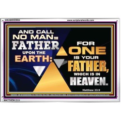 YOUR FATHER IN HEAVEN   Frame Biblical Paintings   (GWABIDE9084)   "24X16"