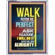 WALK BEFORE ME   Bible Verse Frames online   (GWABIDE 9129)   