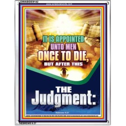 THE JUDGMENT   Bible Verses Frame Art Prints   (GWABIDE 9142)   