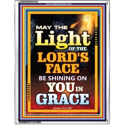 THE LIGHT OF THE LORD   Contemporary Christian Poster   (GWABIDE 9163)   