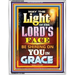 THE LIGHT OF THE LORD   Scripture Art   (GWABIDE 9163B)   