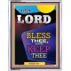 THE LORD  BLESS THEE   contemporary Christian Art Frame   (GWABIDE 9177)   