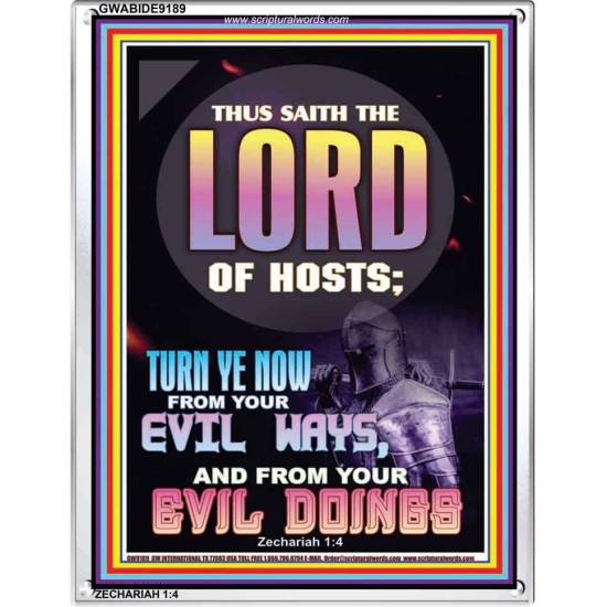 THE LORD OF HOSTS   Bible Verses    (GWABIDE 9189)   