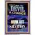 WORK OUT YOUR SALVATION   Bible Verses Wall Art Acrylic Glass Frame   (GWABIDE 9209)   "16X24"