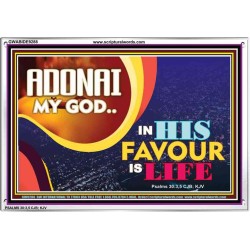 ADONAI MY GOD   Bible Verse Framed for Home Online   (GWABIDE9288)   