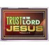 TRUST IN THE LORD JESUS   Wall & Art Dcor   (GWABIDE9314B)   "24X16"