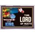 WORSHIP THE KING   Inspirational Bible Verses Framed   (GWABIDE9367B)   "24X16"