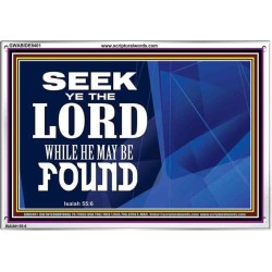 SEEK YE THE LORD   Bible Verses Framed for Home Online   (GWABIDE9401)   