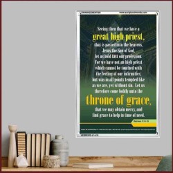 APPROACH THE THRONE OF GRACE   Encouraging Bible Verses Frame   (GWAMAZEMENT080)   