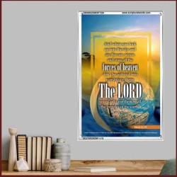 WORSHIP ONLY THY LORD THY GOD   Contemporary Christian Poster   (GWAMAZEMENT1284)   