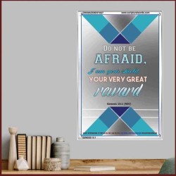 VERY GREAT REWARD   Encouraging Bible Verses Framed   (GWAMAZEMENT4627)   "24X32"