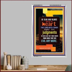 WITH ALL THE HEART   Scripture Art Prints   (GWAMAZEMENT4715)   "24X32"