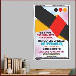 WHAT IS GOOD FOR YOU   Bible Verse Frame   (GWAMAZEMENT4829)   "24X32"