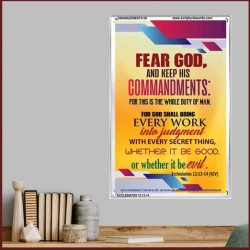 WHOLE DUTY OF MAN   Inspiration Frame   (GWAMAZEMENT5130)   "24X32"