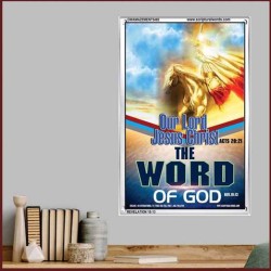 THE WORD OF GOD   Bible Verse Art Prints   (GWAMAZEMENT5495)   