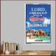 WORDS OF ETERNAL LIFE   Biblical Art Acrylic Glass Frame    (GWAMAZEMENT6559)   