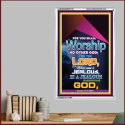 WORSHIP   Religious Art Frame   (GWAMAZEMENT7346)   "24X32"