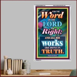 WORD OF THE LORD   Contemporary Christian poster   (GWAMAZEMENT7370)   "24X32"