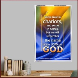 TRUST IN THE LORD   Christian Quote Frame   (GWAMAZEMENT768)   "24X32"