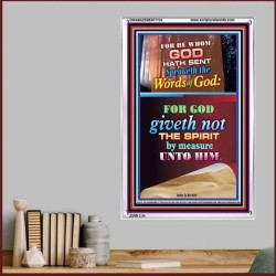 WORDS OF GOD   Bible Verse Picture Frame Gift   (GWAMAZEMENT7724)   "24X32"