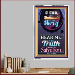 TRUTH OF THY SALVATION   Framed Bible Verses   (GWAMAZEMENT8017)   "24X32"