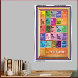 A-Z BIBLE VERSES   Christian Quotes Frame   (GWAMAZEMENT8087)   