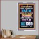 TRUST GOD AT ALL TIMES   Biblical Paintings Acrylic Glass Frame   (GWAMAZEMENT8415)   