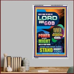 YAHWEH THE LORD OUR GOD   Framed Business Entrance Lobby Wall Decoration    (GWAMAZEMENT8657)   