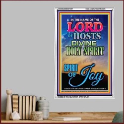 THE SPIRIT OF JOY   Bible Verse Acrylic Glass Frame   (GWAMAZEMENT8797)   