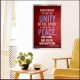 UNITY OF THE SPIRIT   Acrylic Glass Frame Scripture Art   (GWAMAZEMENT3995)   