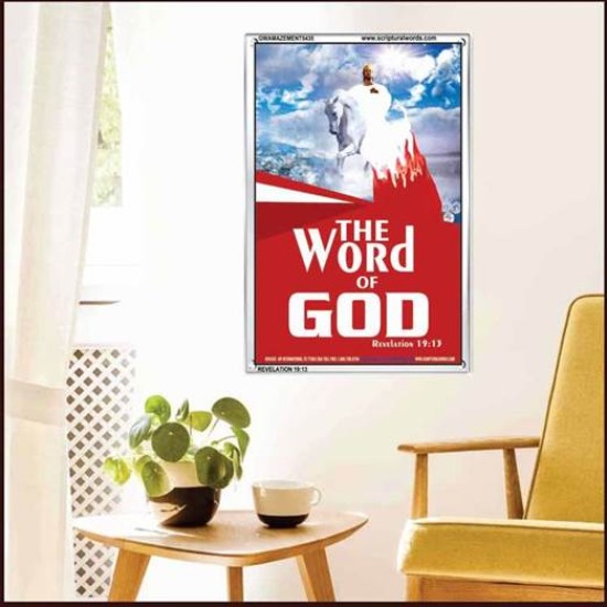 THE WORD OF GOD   Bible Verses Frame   (GWAMAZEMENT5435)   