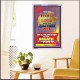 WORD OF THE LORD   Framed Hallway Wall Decoration   (GWAMAZEMENT7384)   